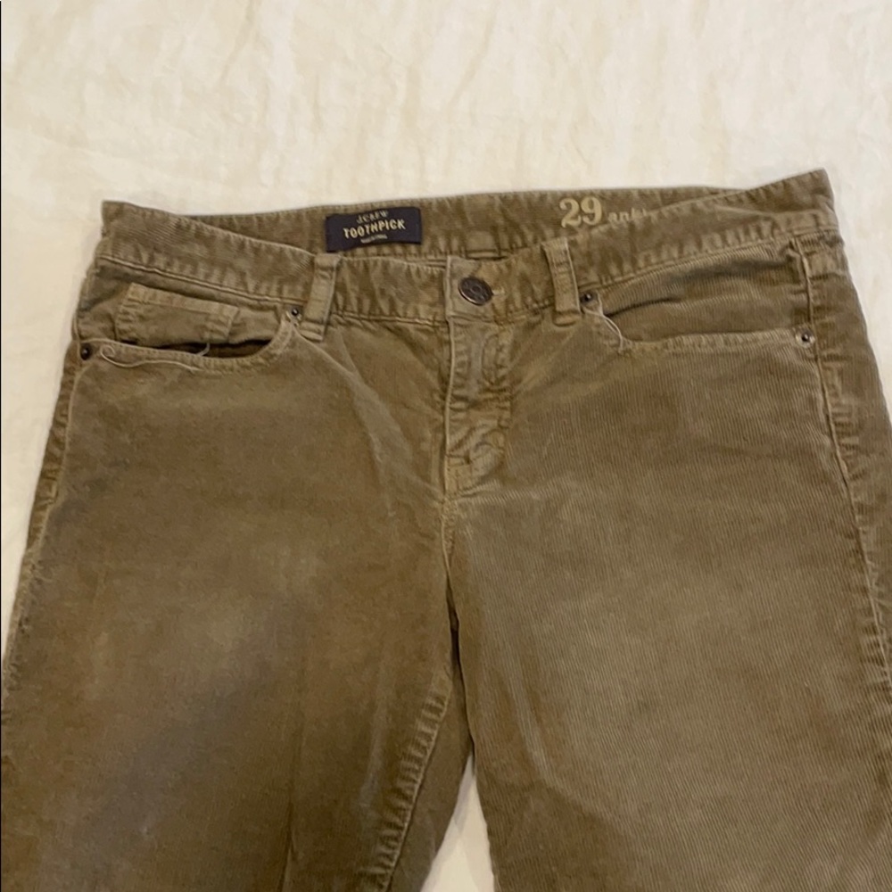 JCrew Toothpick Cords